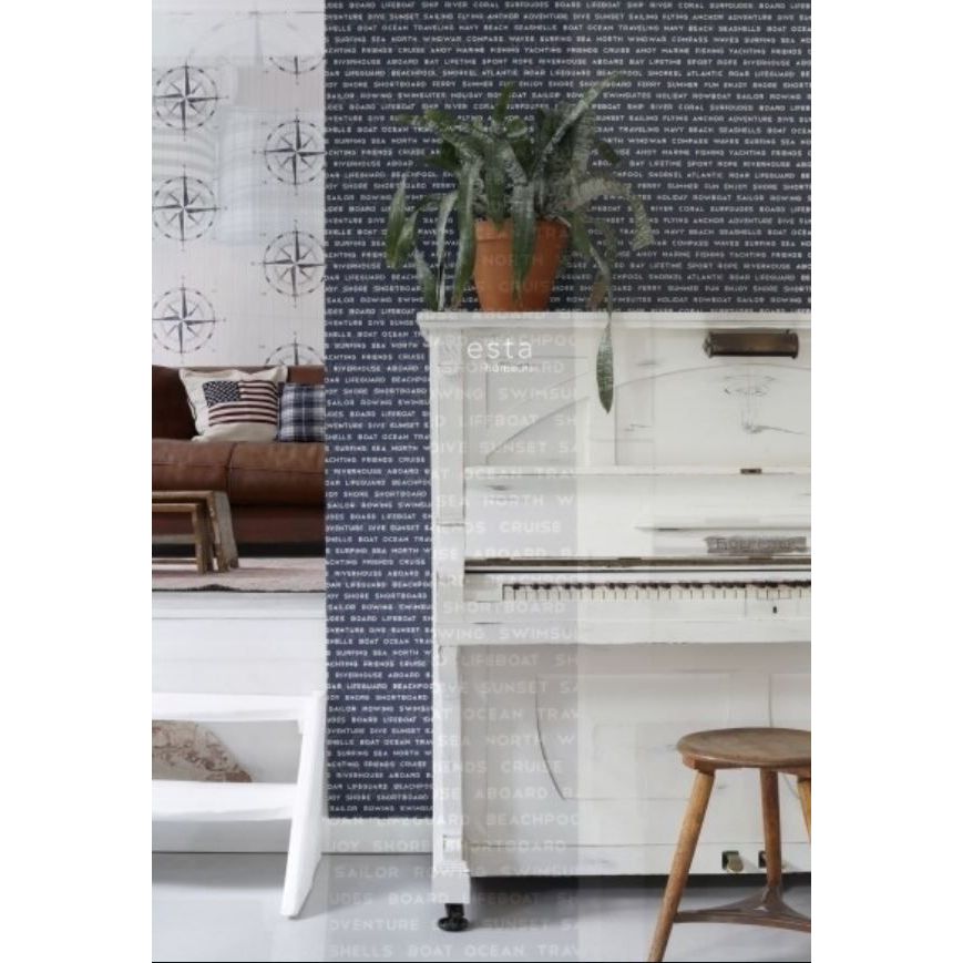 Tapetti Esta Regatta Crew Surf Edition 138961 0,53x10,05 m sininen