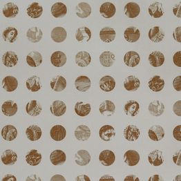 Tapetti Långelid/Von Brömssen A peep to the past, pronssi, non-woven