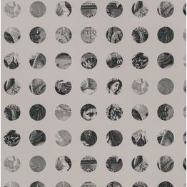 Tapetti Långelid/Von Brömssen A peep to the past, non-woven, pilkullinen, vaalea