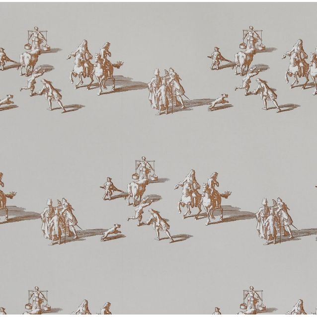 Tapetti Långelid/Von Brömssen A walk in the park harmaa 0,53x10,05 m non-woven