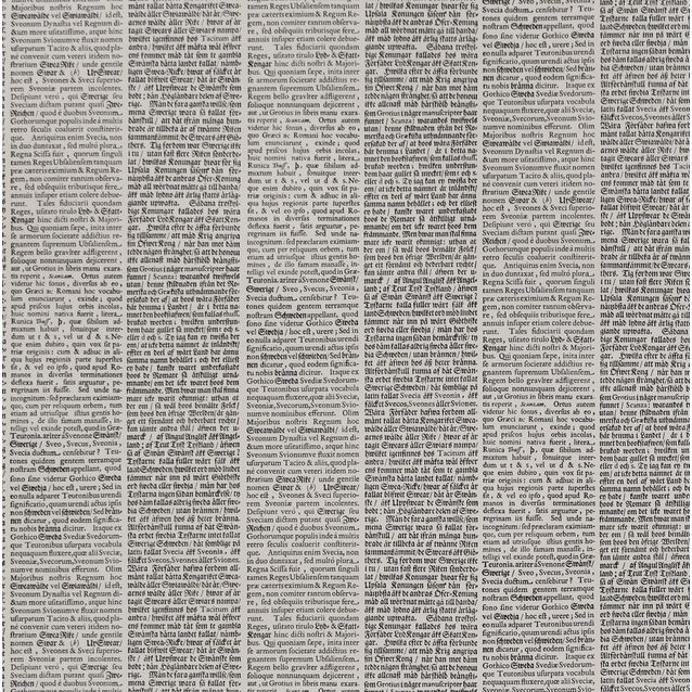 Tapetti Långelid/Von Brömssen From Sweden with love mustavalkoinen 0,53x10,05 m non-woven