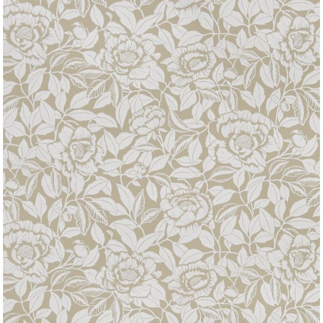 Tapetti Långelid/Von Brömssen My peony garden beige 0,53x10,05 m non-woven