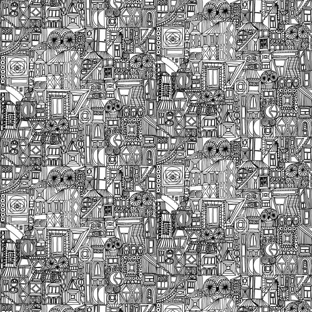 Tapetti Marimekko Bubi 23300 0,70x10,05 m non-woven