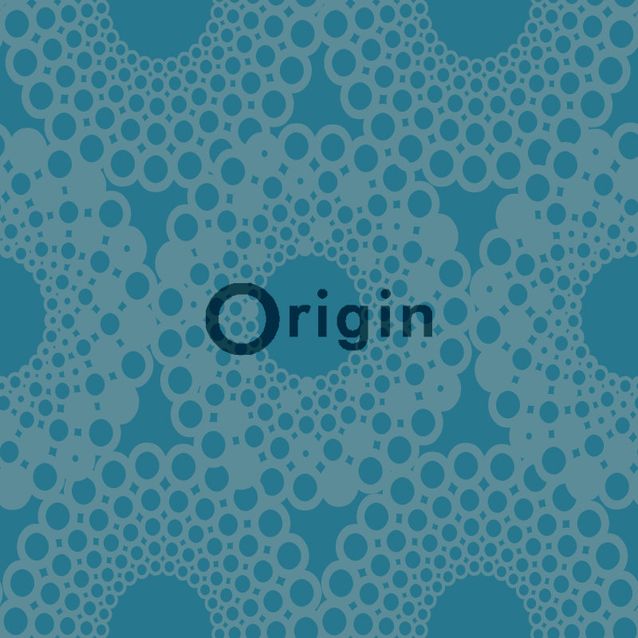 Tapetti Ouverture 345936 0,53x10,05 m petroolinsininen/helmiäishopea