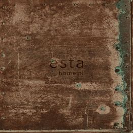 Tapetti Rusty Metal 138221, metalli, vintage, ruosteenruskea