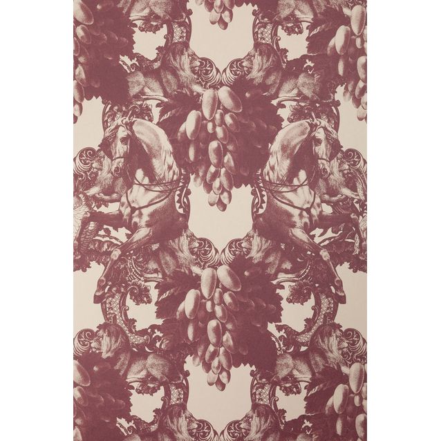 Tapetti Studio Lisa Bengtsson Sir Grace pinkki 0,53x10,05 m non-woven