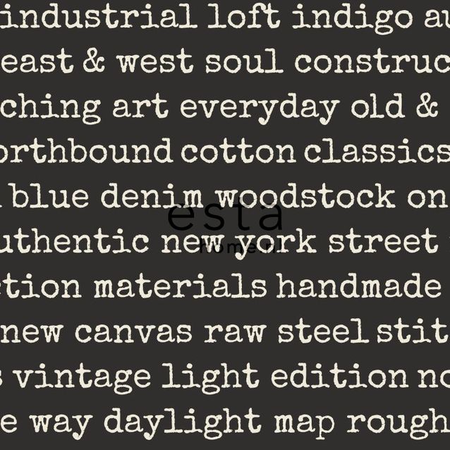 Tapetti Text 137708 0,53x10,05 m harmaa non-woven