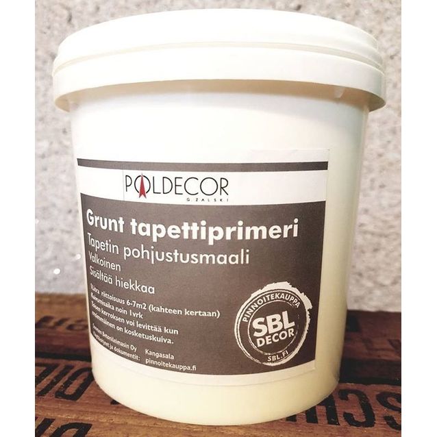 Tapettipohjustin Suomen Betonileimasin Grunt, 1 litra