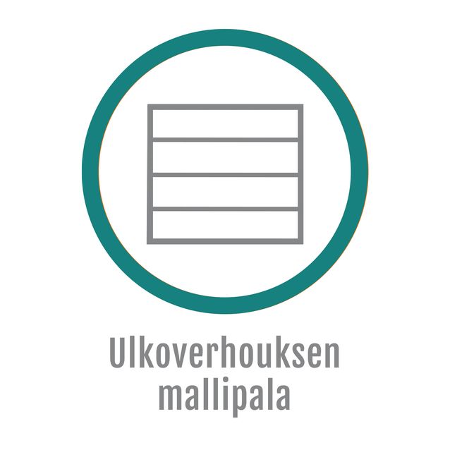 cedral -ulkoverhouspaneelin mallipala