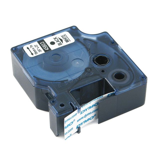 Teippikasetti musta/valkoinen 40913