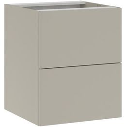 Kylpyhuoneen alakaappi Temal, syvyys 58cm, kahdella laatikolla, eri vaihtoehtoja