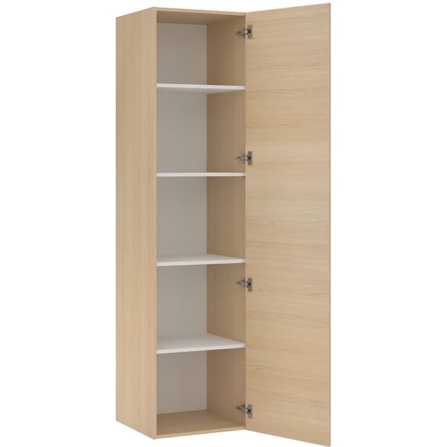 Kylpyhuoneen korkea kaappi hyllyillä Temal