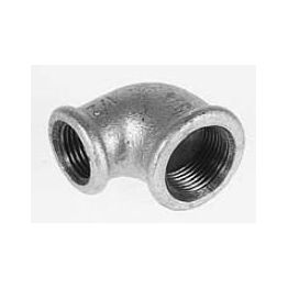 Teräs-supistuskulma sinkitty 90 astetta DN 25X20 sisäkierre