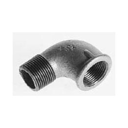 Teräskulma sinkitty 90 astetta DN 25 sisäkierre/ulkokierre