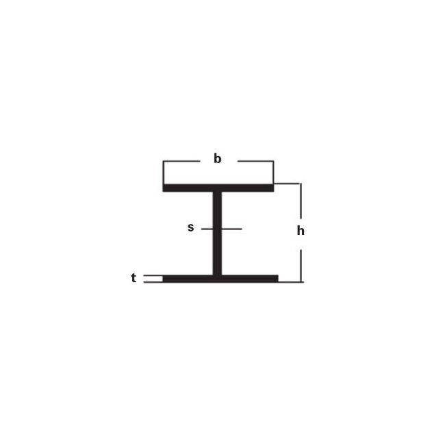 Teräspalkki HEB 240 S355J2 pituus 12 m