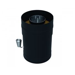 Teräspiipun savupelti Harvia musta