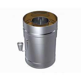 Teräspiipun savupelti Harvia ruostumaton teräs