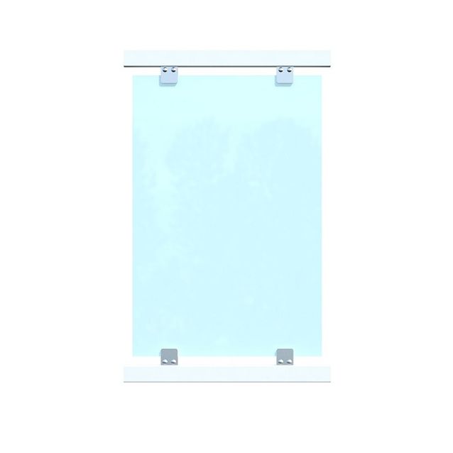 Terassiaita lasilla Palmako Siri 6 valkoinen 5 kpl/pkt