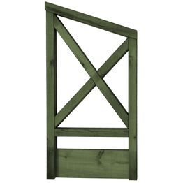 Terassielementti Porrasaita vasen T11 vihreä