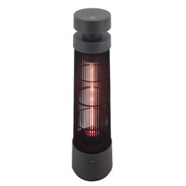 Terassilämmitin HEAT1 Eco High-line Cone pöydän alle 1200W musta