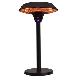 Terassilämmitin Hortus Ufo pöytämalli 800/1200/2000 W HA musta