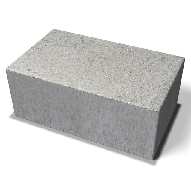Muurikivi Benders Labyrint Teräväreunainen 350x210x140 mm harmaa