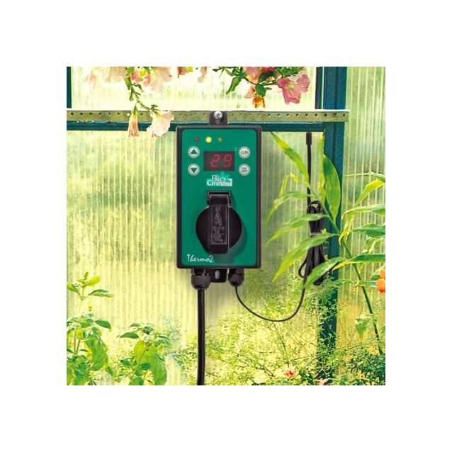 Termostaatti Biogreen Thermo1, digitaalinen, kasvihuoneeseen