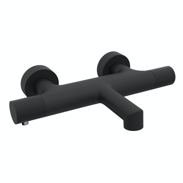 Termostaattihana Bathlife Vidd, juoksuputkella, mattamusta