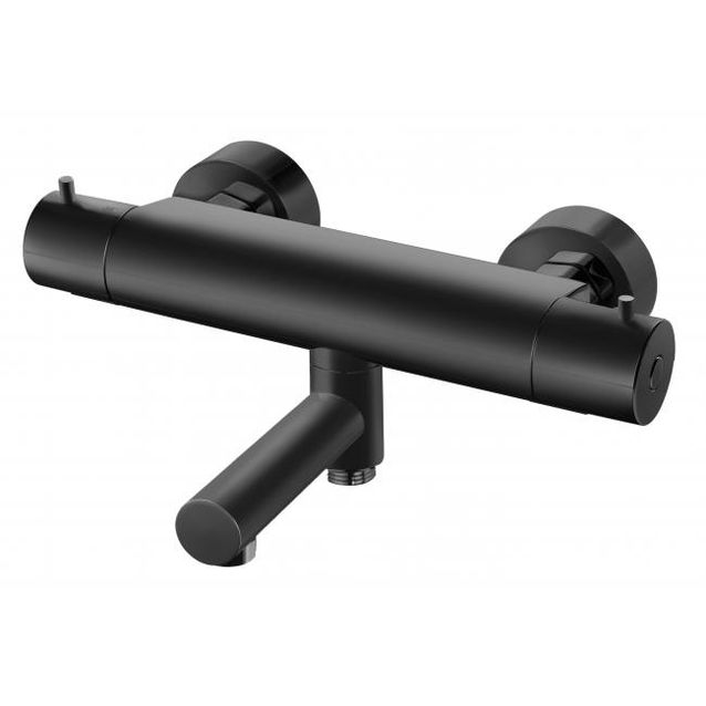 Termostaattihana Tapwell Evo EVM022, juoksuputkella, mattamusta