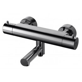 Termostaattihana Tapwell Evo EVM022 juoksuputkella Black Chrome