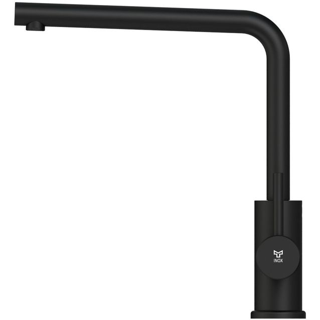 Keittiöhana INOX by Tammiholma Q1, L-putki, mattamusta