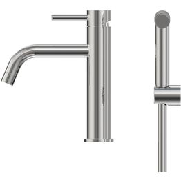 Pesuallashana INOX by Tammiholma A1, bideesuihkulla, kiiltävä teräs