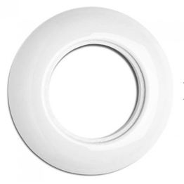 Peitelevy THPG pyöreä 1-osainen valkoinen posliini
