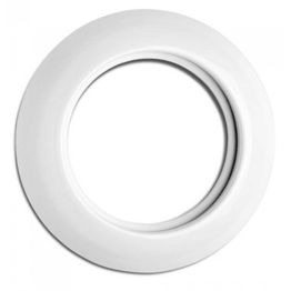 Peitelevy THPG hi mmentimille ja datarasioille pyöreä 1-osainen valkoinen posliini