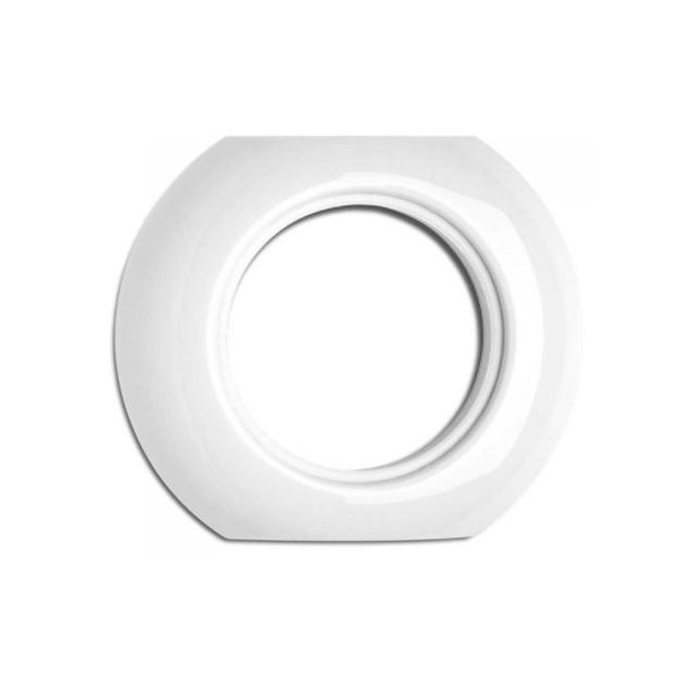 Peitelevy THPG pyöreä keskiosa valkoinen posliini