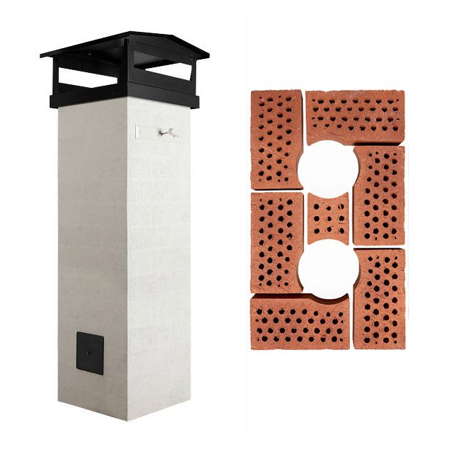 Tiiliharkkohormi Tiileri T600 3-12m varaava täydellinen toimitus tuplahormi