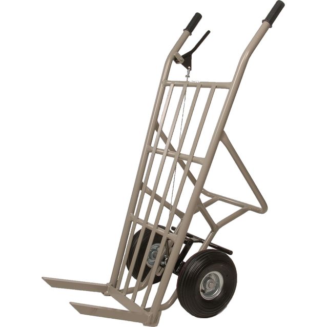 Tiilikärry 565 jarruilla, ilmakumiakselisto kuulalaakerilla