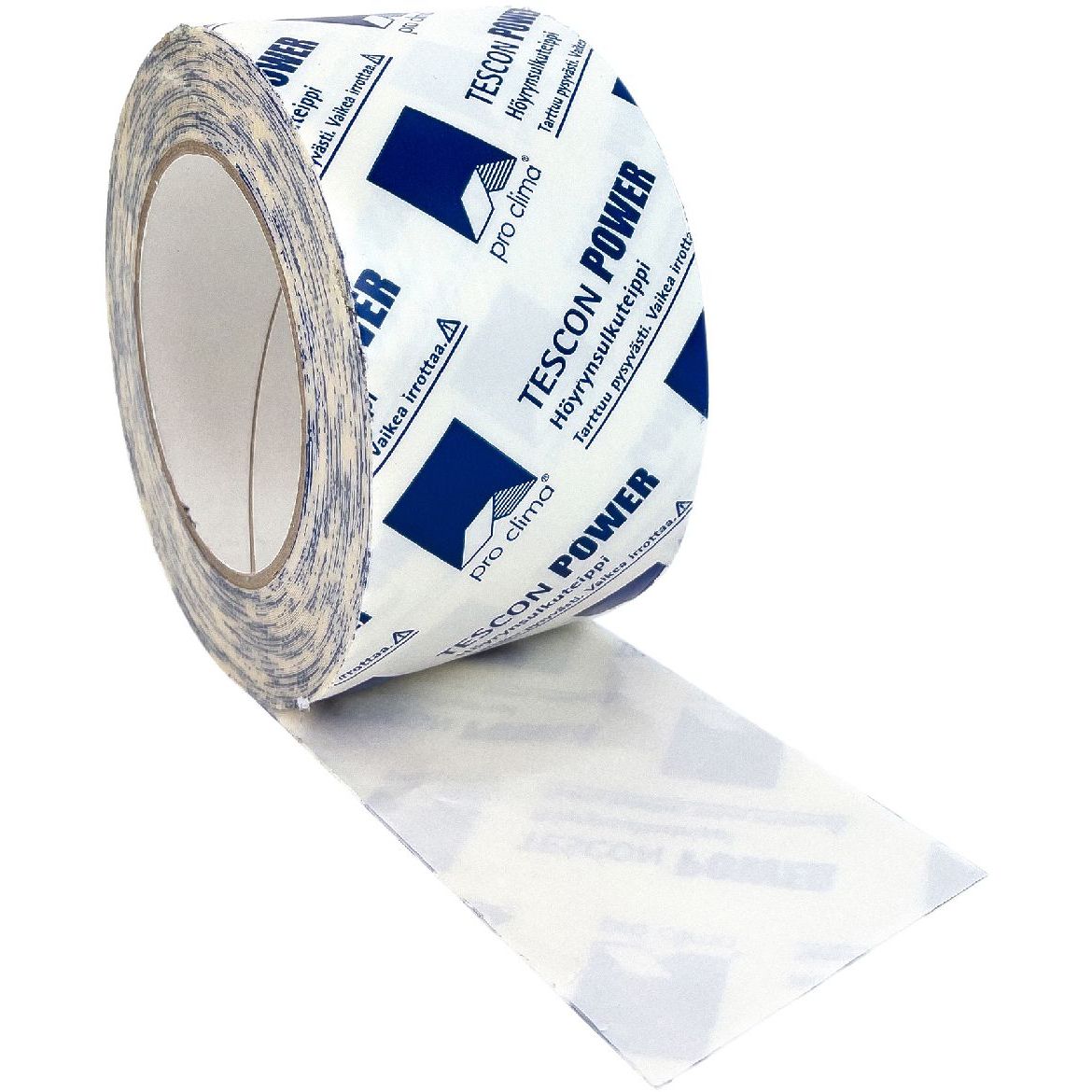 Tiivistysteippi Tescon Power 75mm x 25m höyrynsulkumuovin tiivistämiseen
