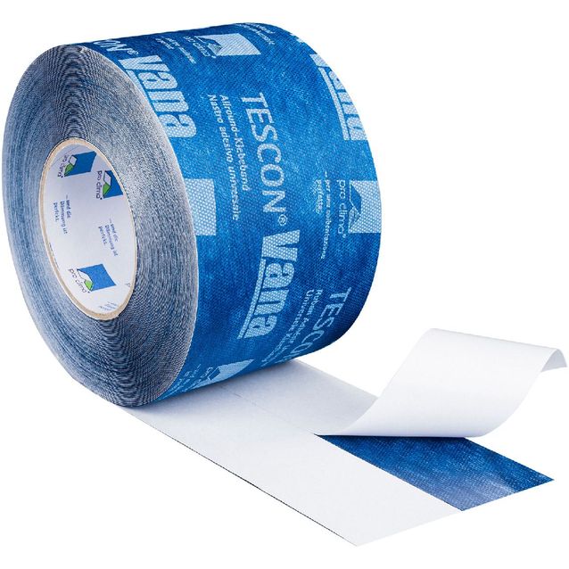 Tiivistysteippi Tescon Vana 100mm x 30m yleistiivistys- ja tuulensuojateippi