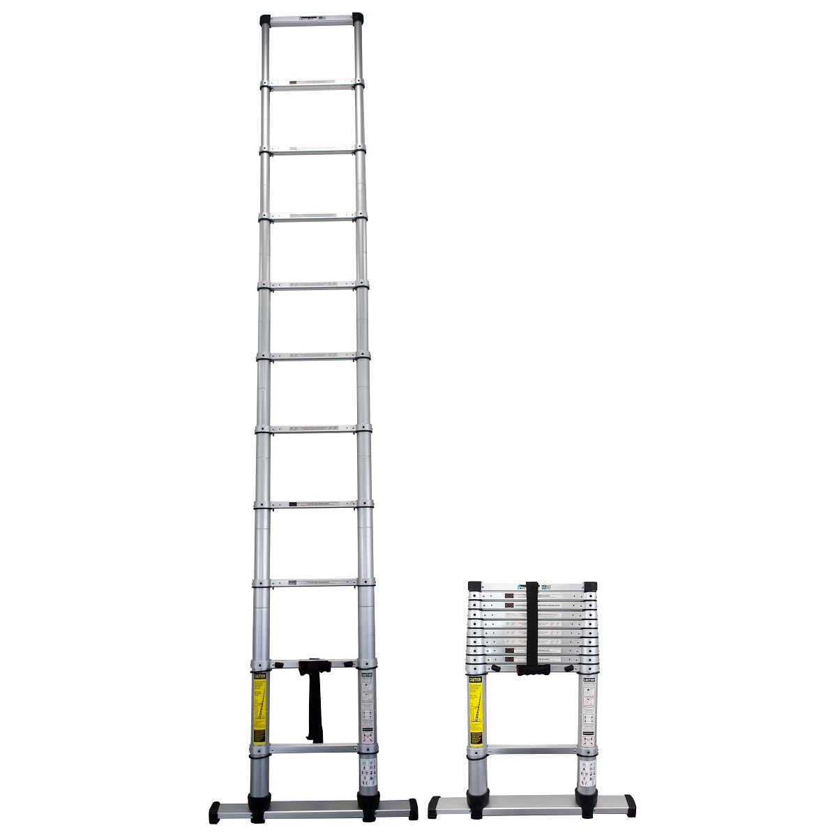 Teleskooppitikkaat Tikli salkkumalli 11 askelmaa 3,2 m