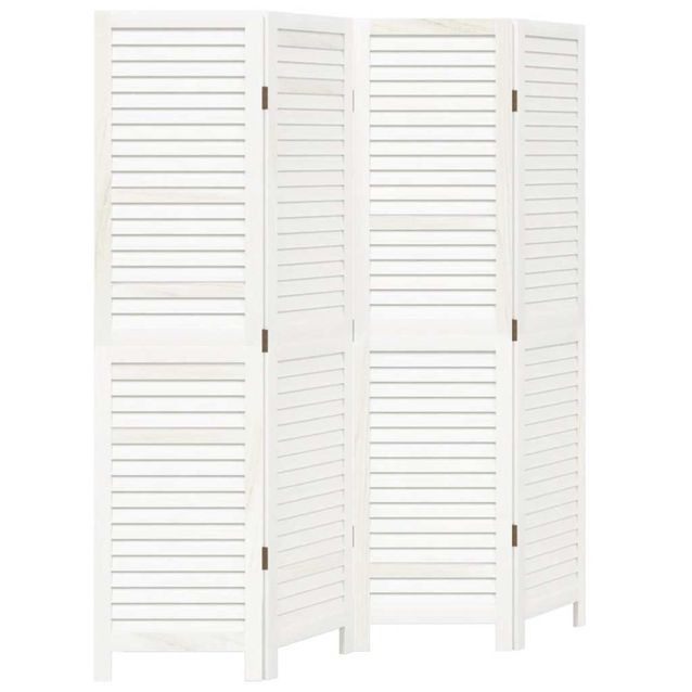 Tilanjakaja 4-paneelinen valkoinen täysi keisaripuu (58833)