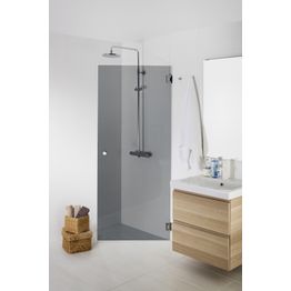 Kylpyhuoneen tilanjakaja Elegance 09 harmaa mittatilaus korkeus 2000 mm