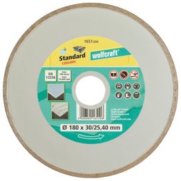 Timanttilaikka Wolfcraft 1651000 Standard Ceramic jatkuvakehäinen 180 mm