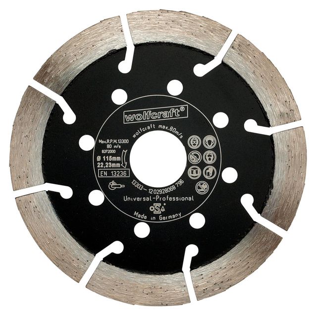 Timanttilaikka Wolfcraft 8372000 Expert Universal 115 mm