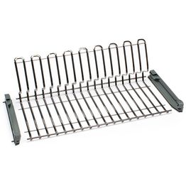 Kuivauskaapin taso- ja lautasritilä Inoxa Titanium musta kromi eri kokoja