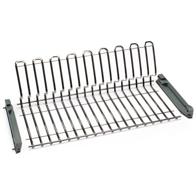 Kuivauskaapin taso- ja lautasritilä Inoxa Titanium musta kromi eri kokoja