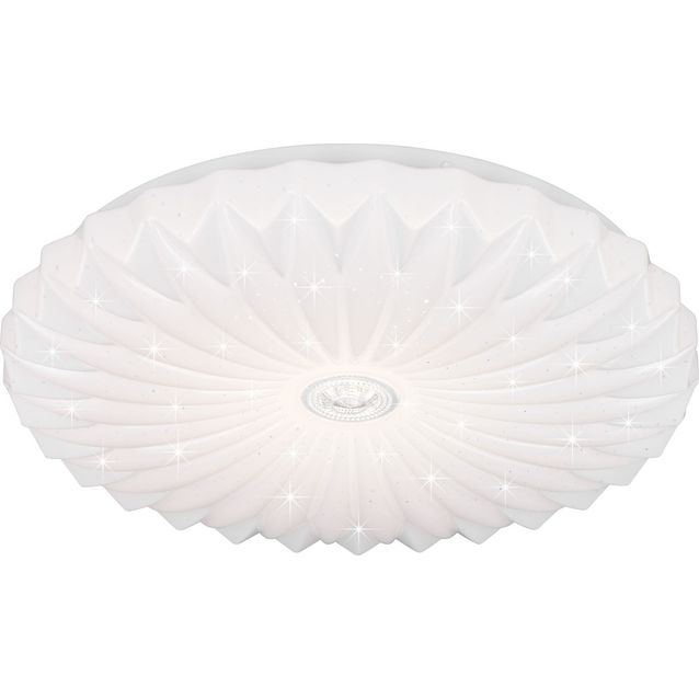 LED-kattovalaisin Trio Ataris, 38cm, valkoinen 