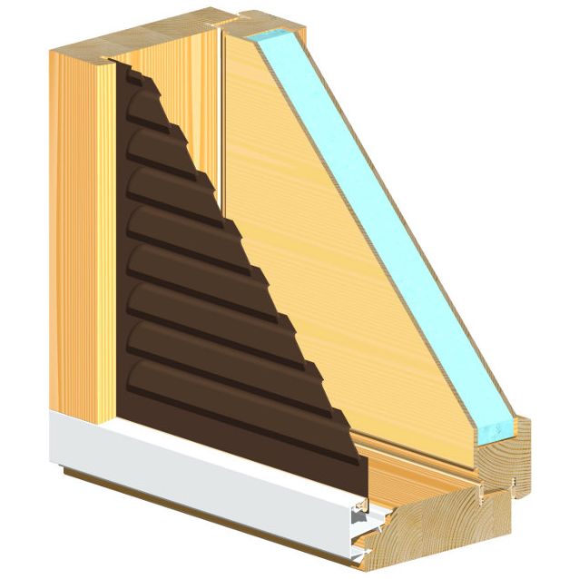 Puuikkuna TLU SK 3x12