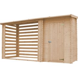 Polttopuukatos ja pihavaja Timbela M205, 3.64m²