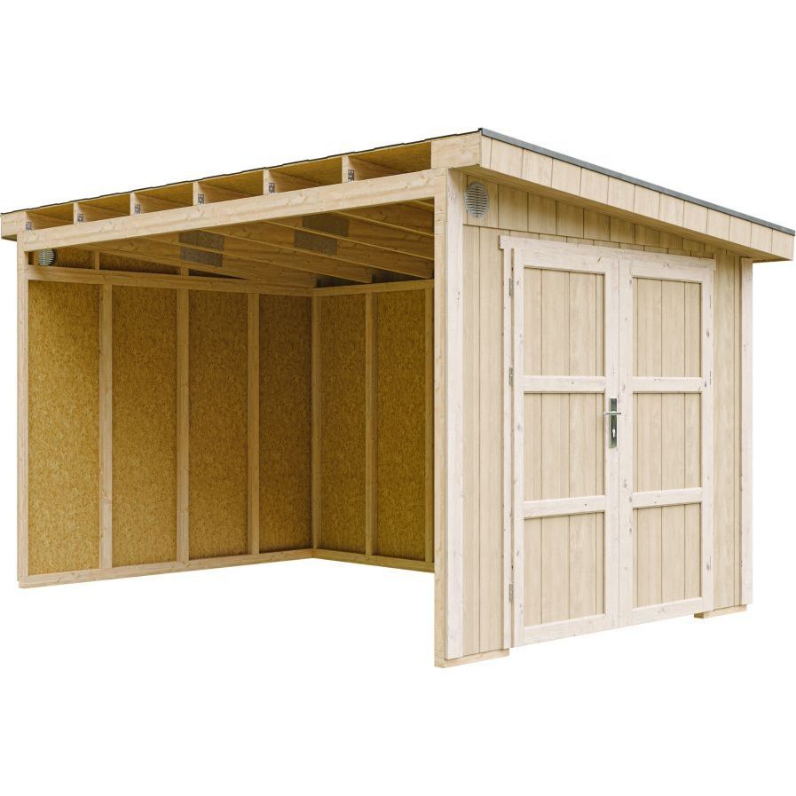 Pihavaja Timbela Premium LP SmartSide M939B, 8.68m², kolme seinää